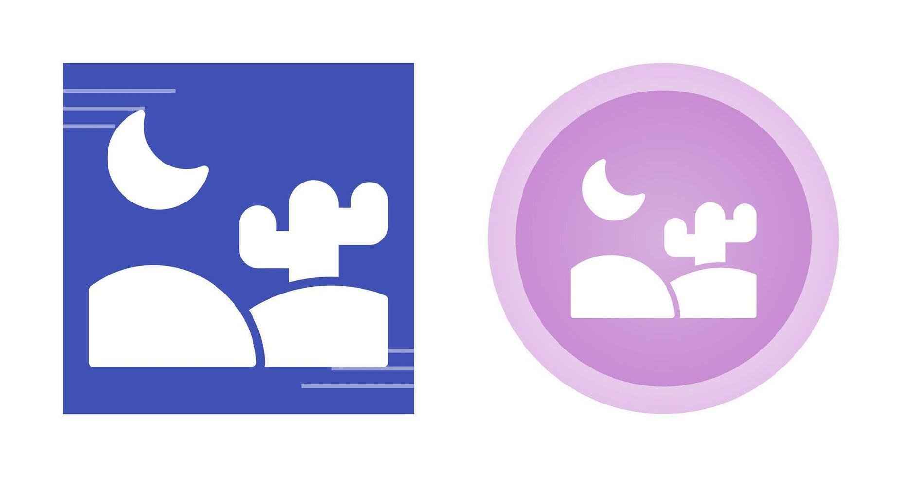 Desert Vector Icon