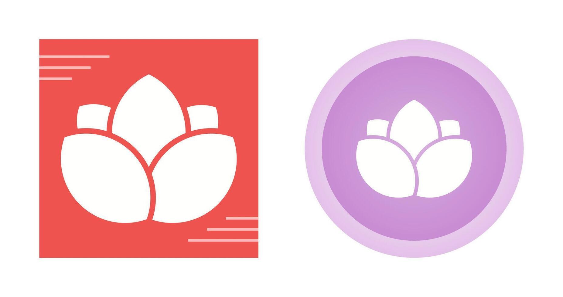 Lotus flower Vector Icon