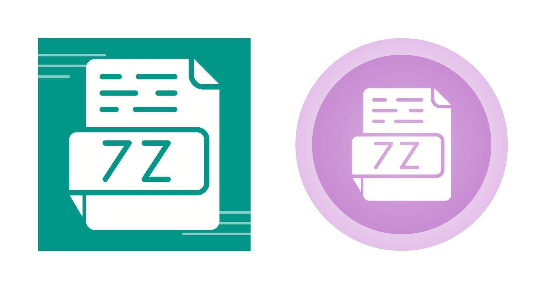 7Z Vector Icon