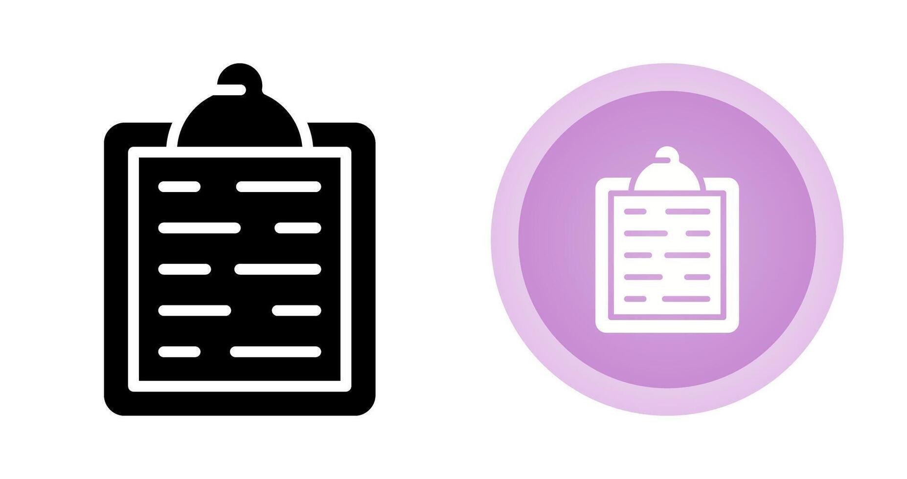 Clipboard Vector Icon