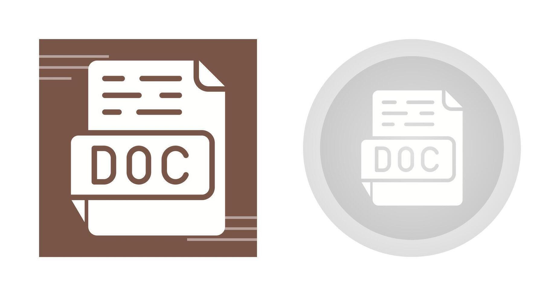DOC Vector Icon