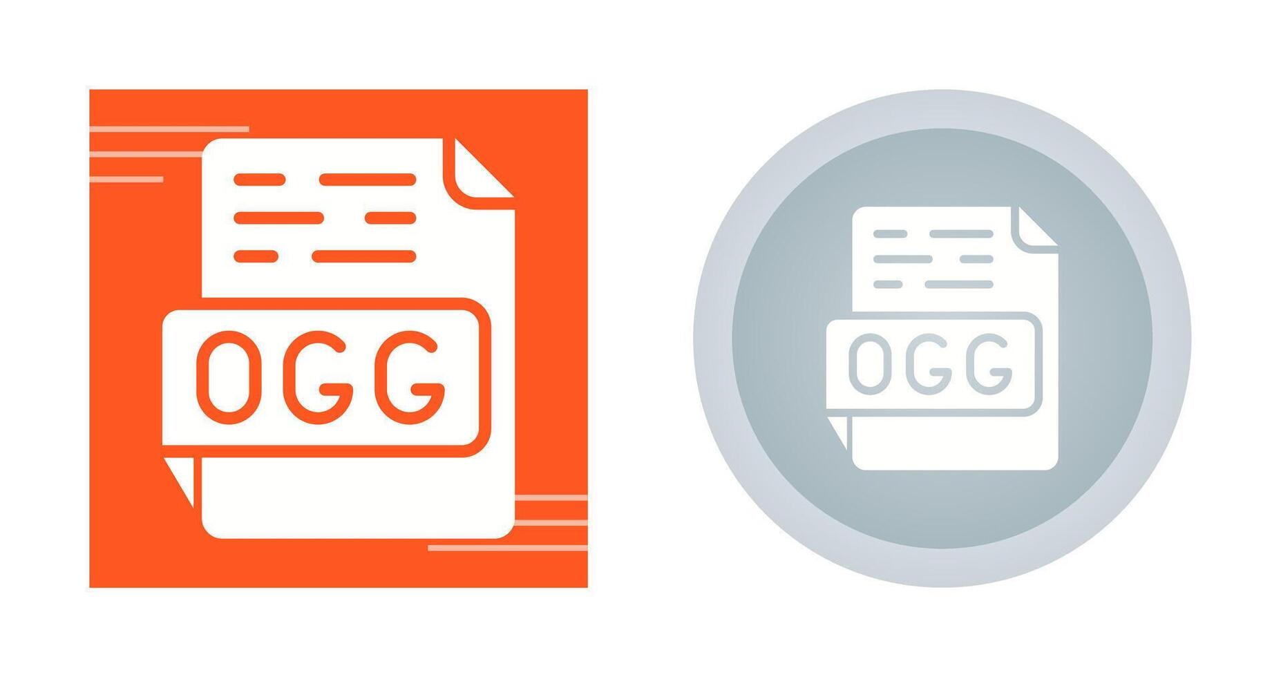 OGG Vector Icon