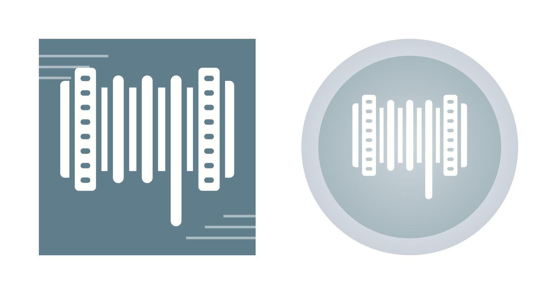 cable rodillo vector icono