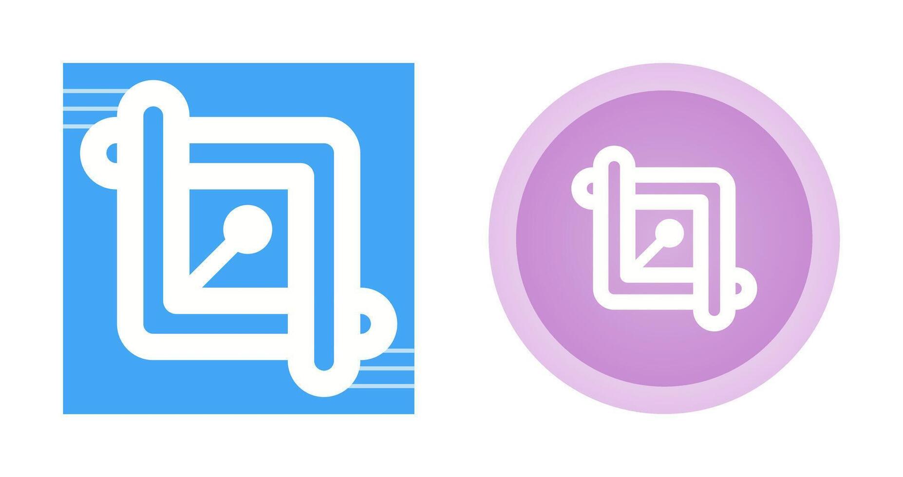 Crop Vector Icon
