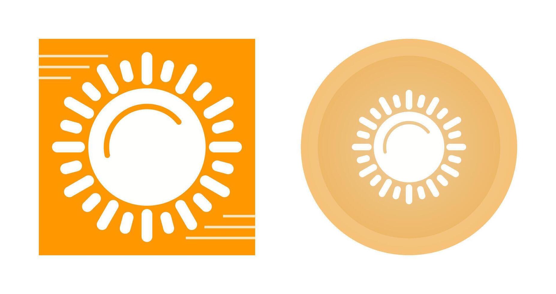 Sun Vector Icon