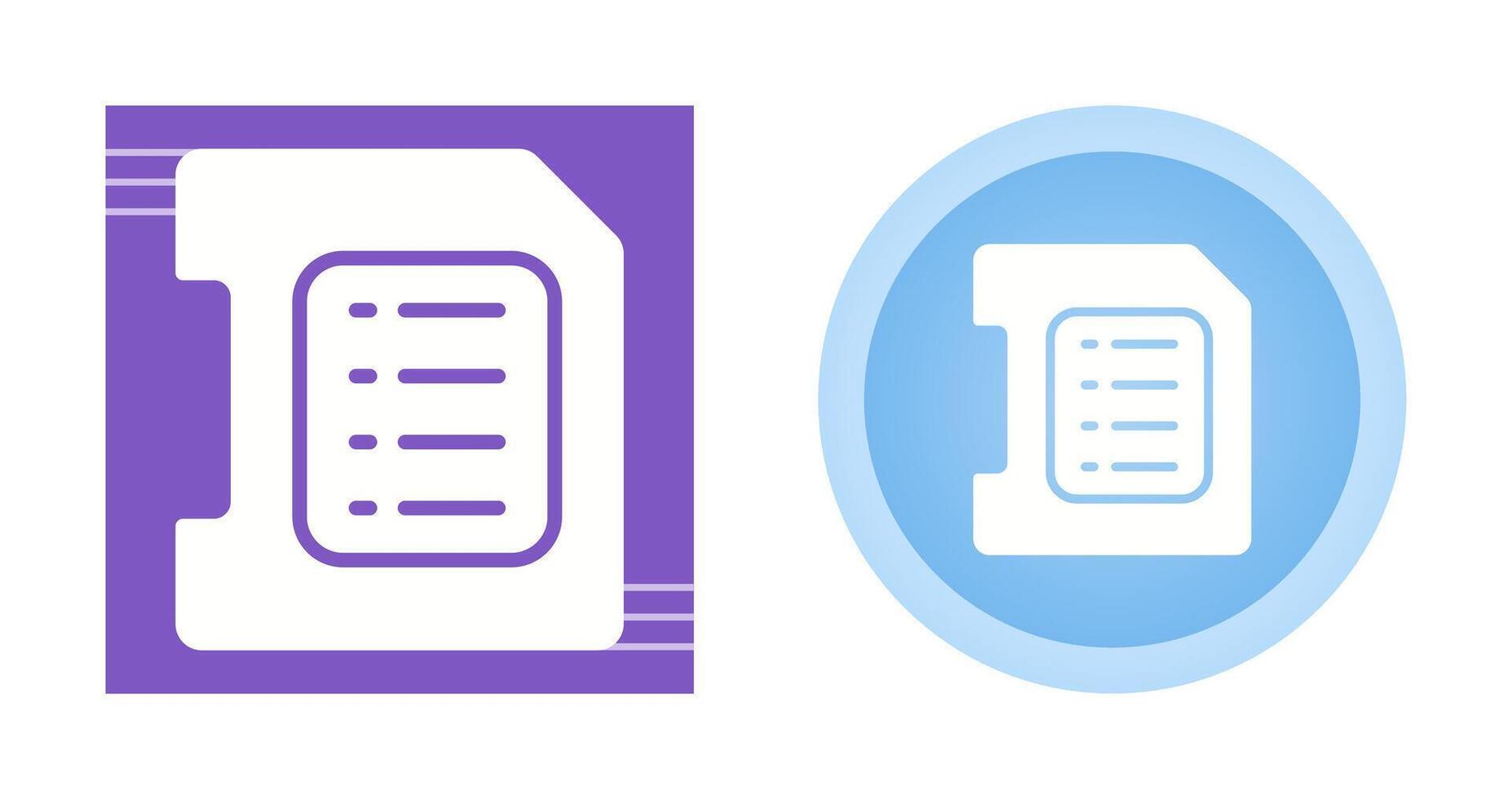 Sd Card Vector Icon
