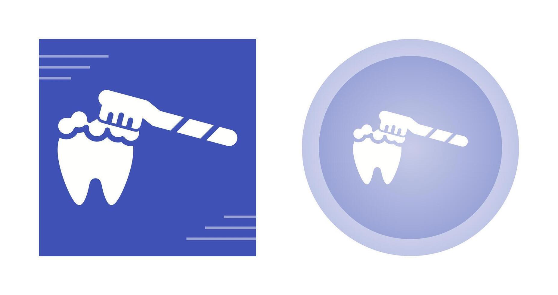 Brushing Teeth Vector Icon