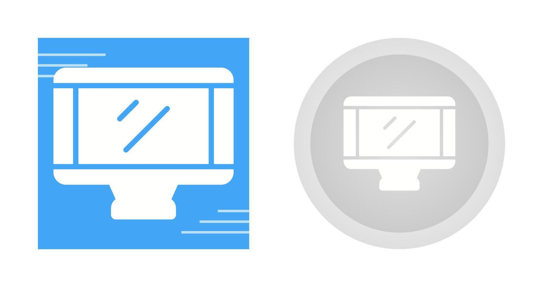 Monitor Vector Icon