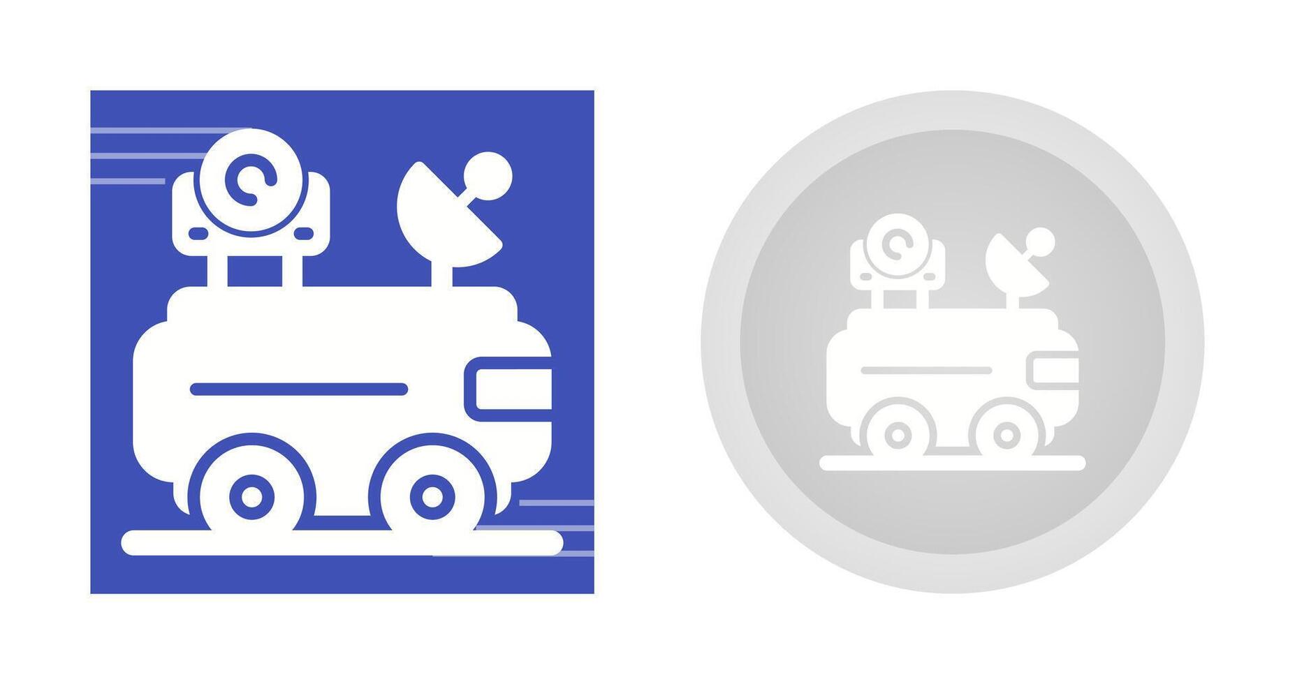 Moon Rover Vector Icon