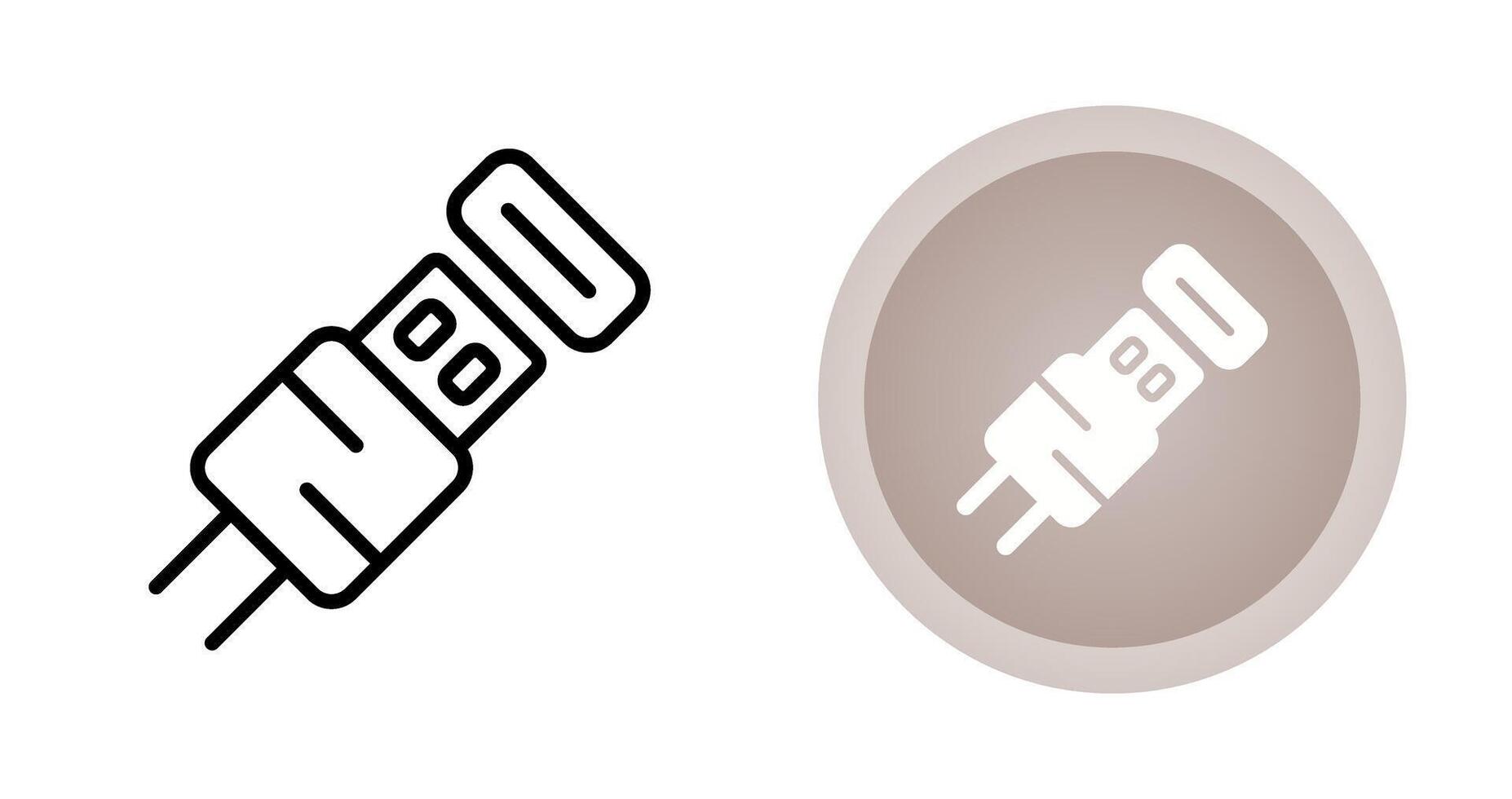 Usb Cable Vector Icon