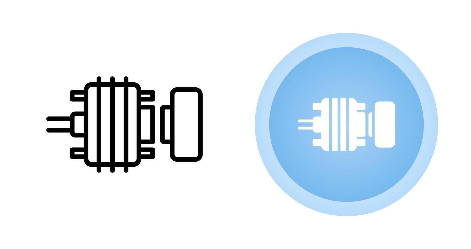 dvi vector icono