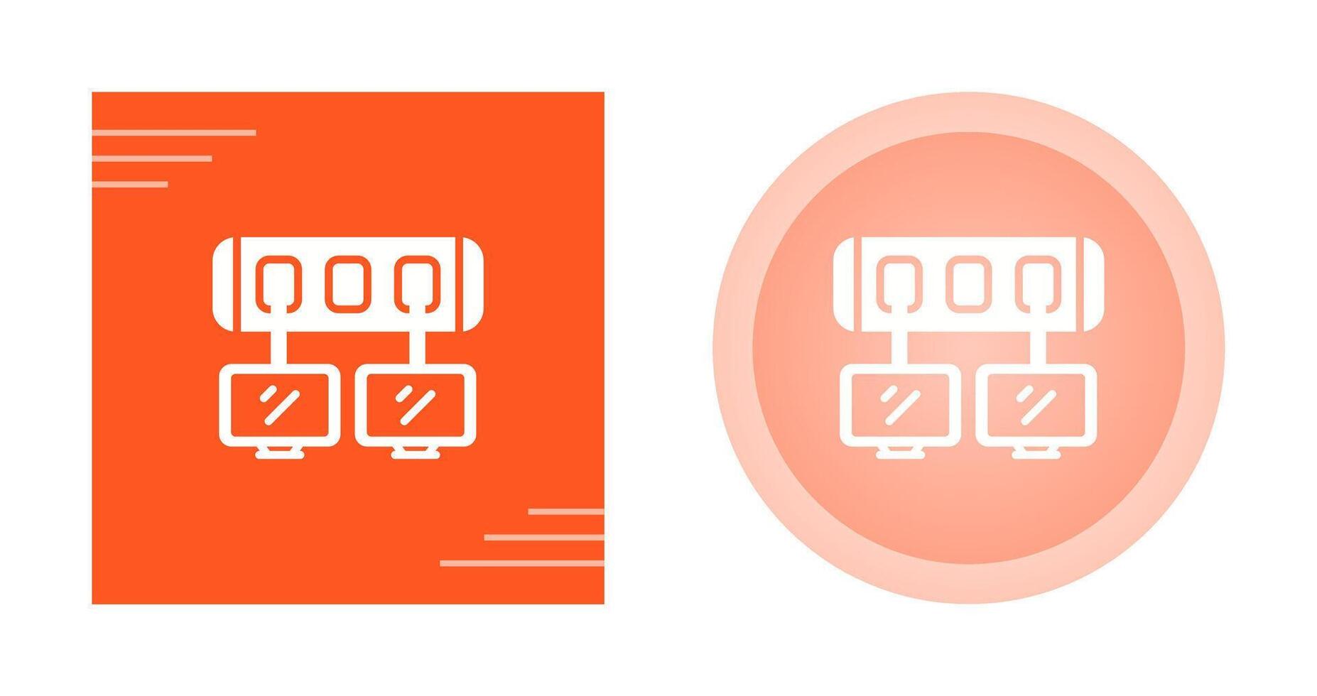 Network Switch Vector Icon