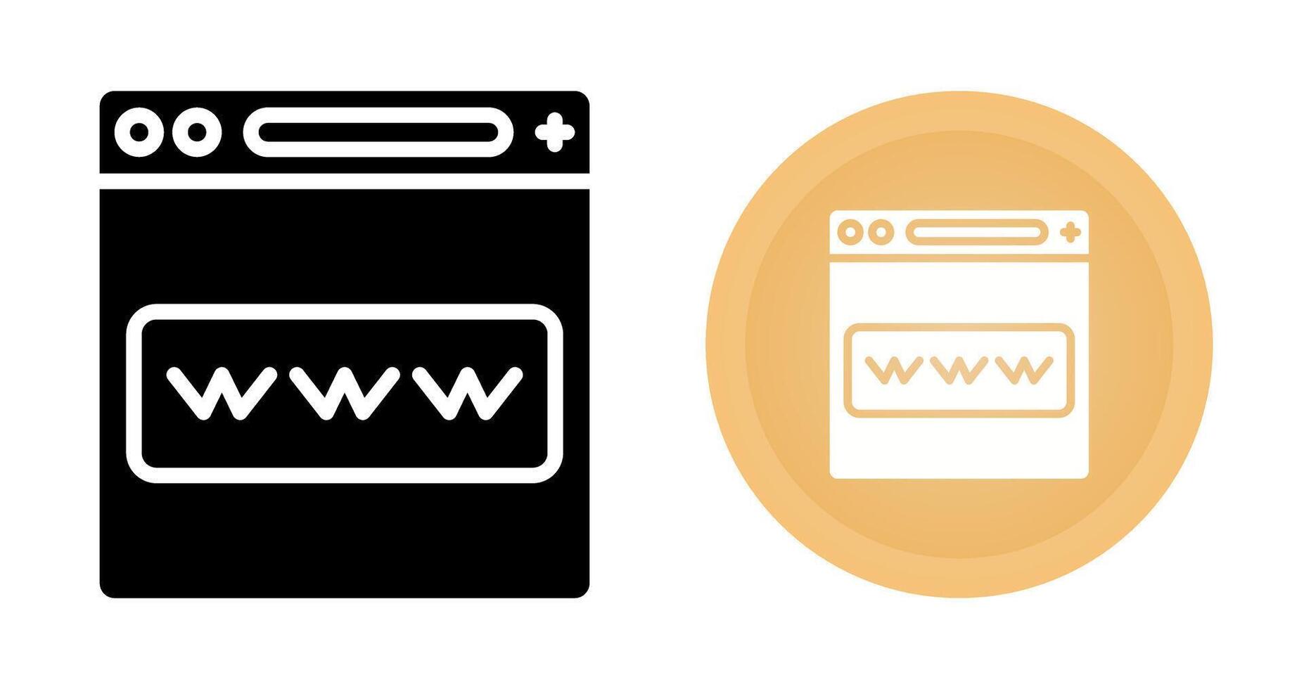 World Wide Web Vector Icon