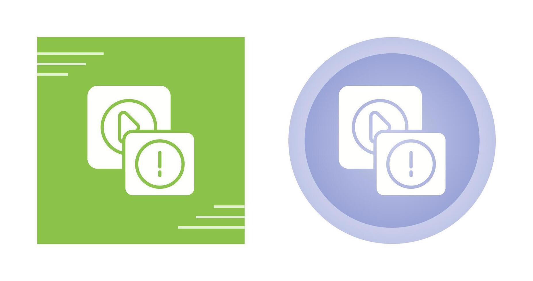 Error Vector Icon