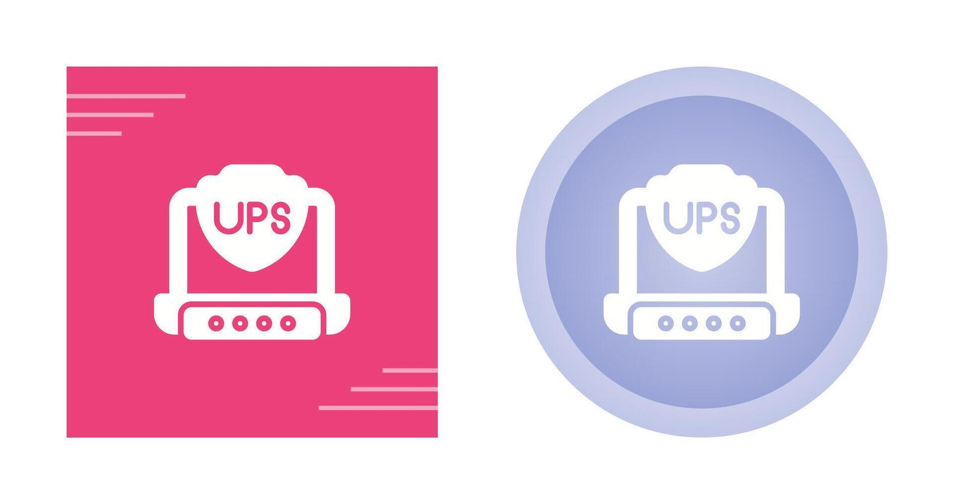 UPS Vector Icon