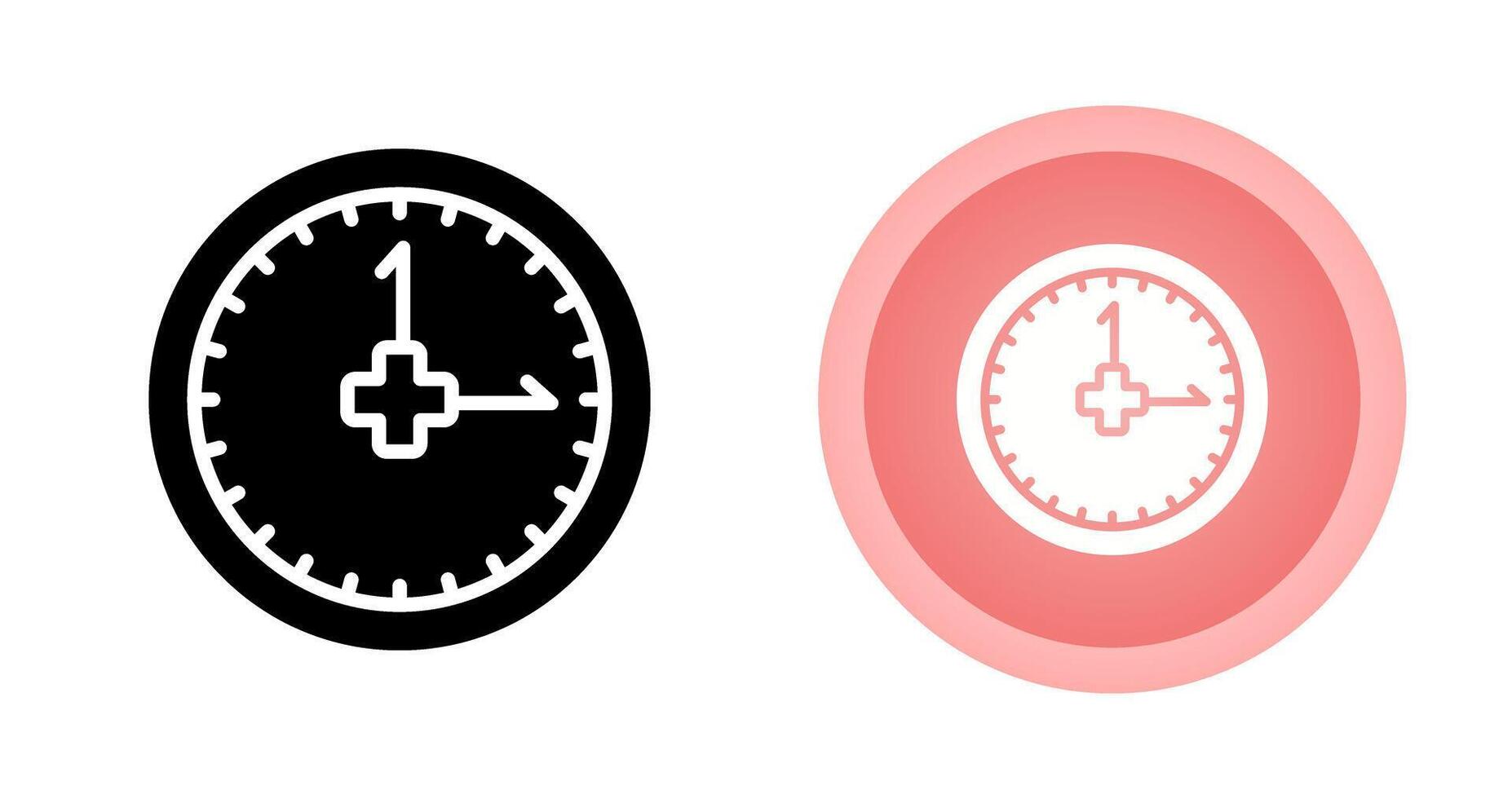 icono de vector de reloj