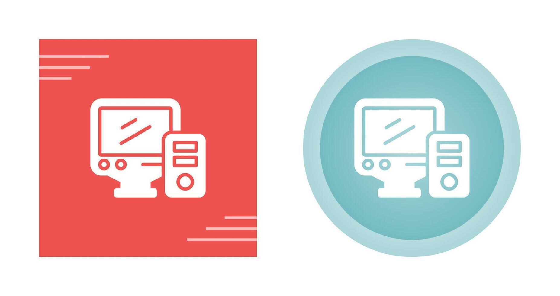 Desktop Vector Icon