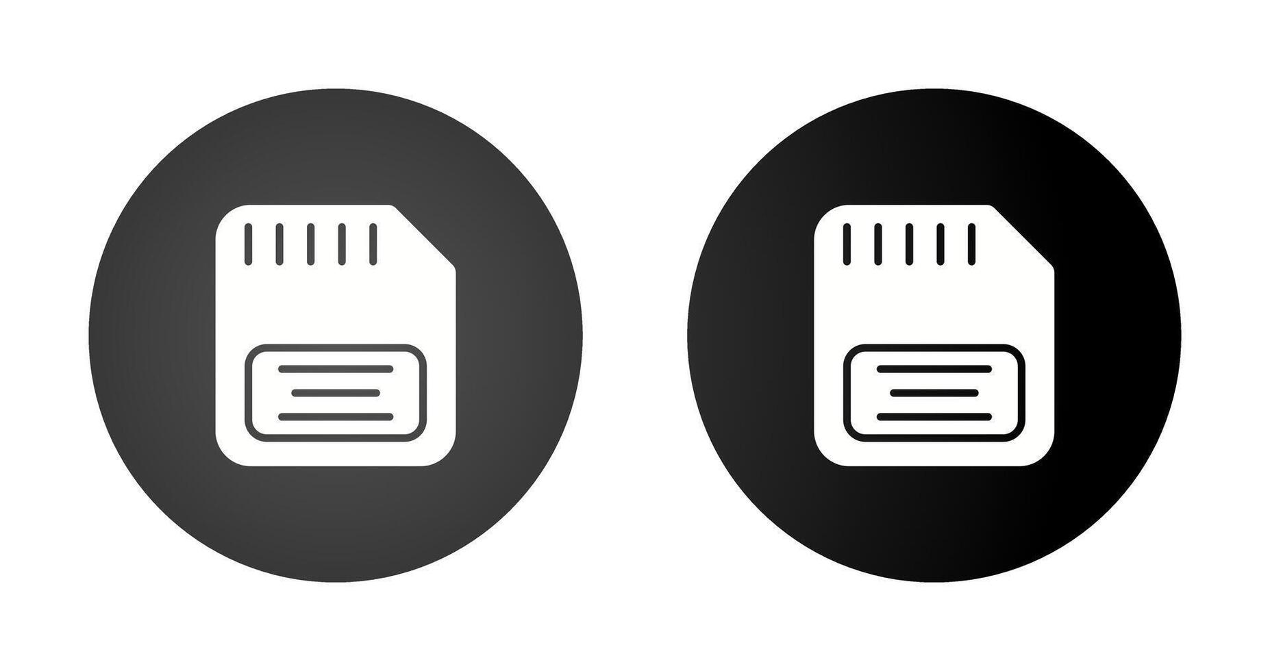 Memory Card Vector Icon