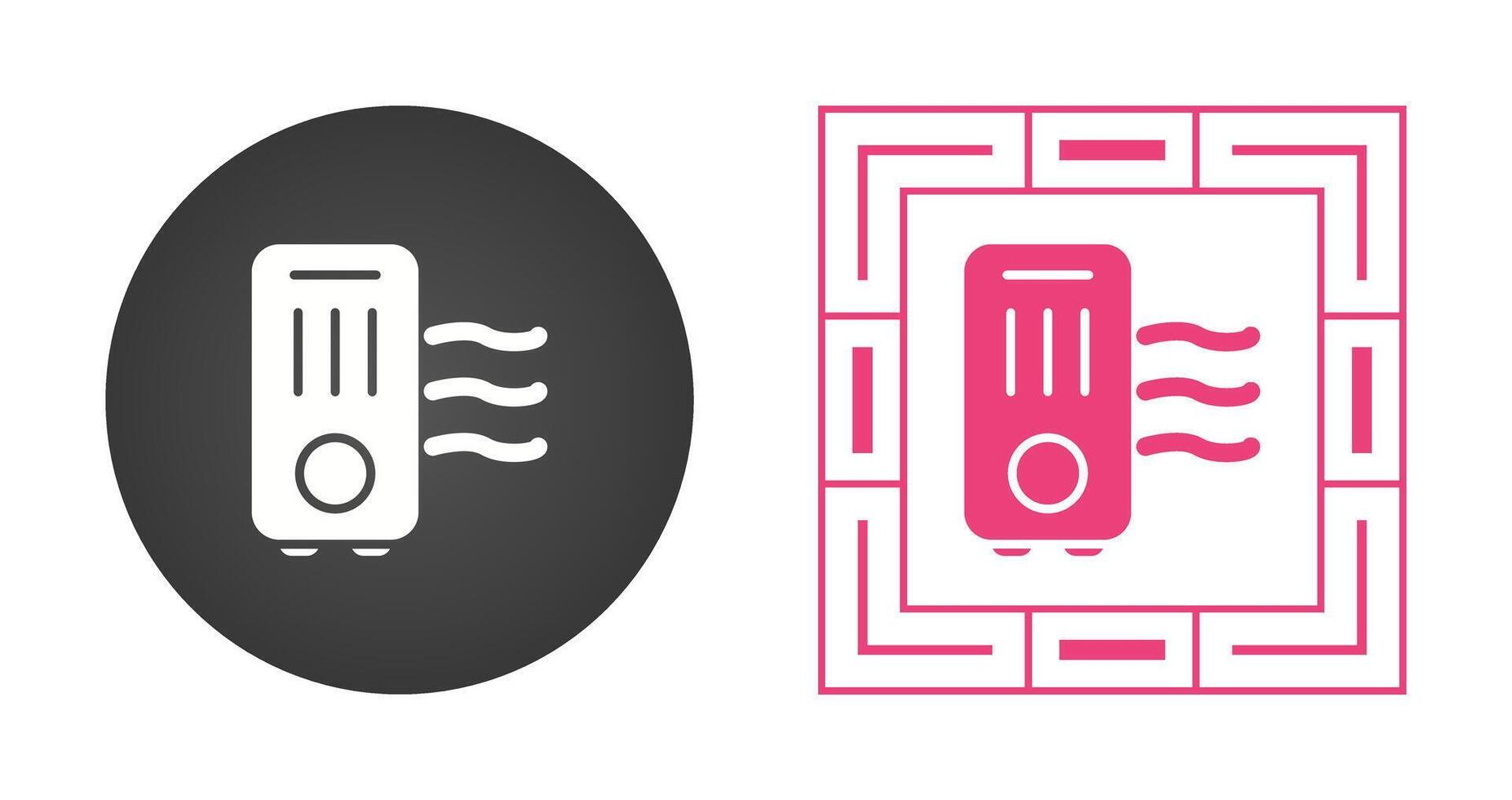 Portable Air Purifier Vector Icon