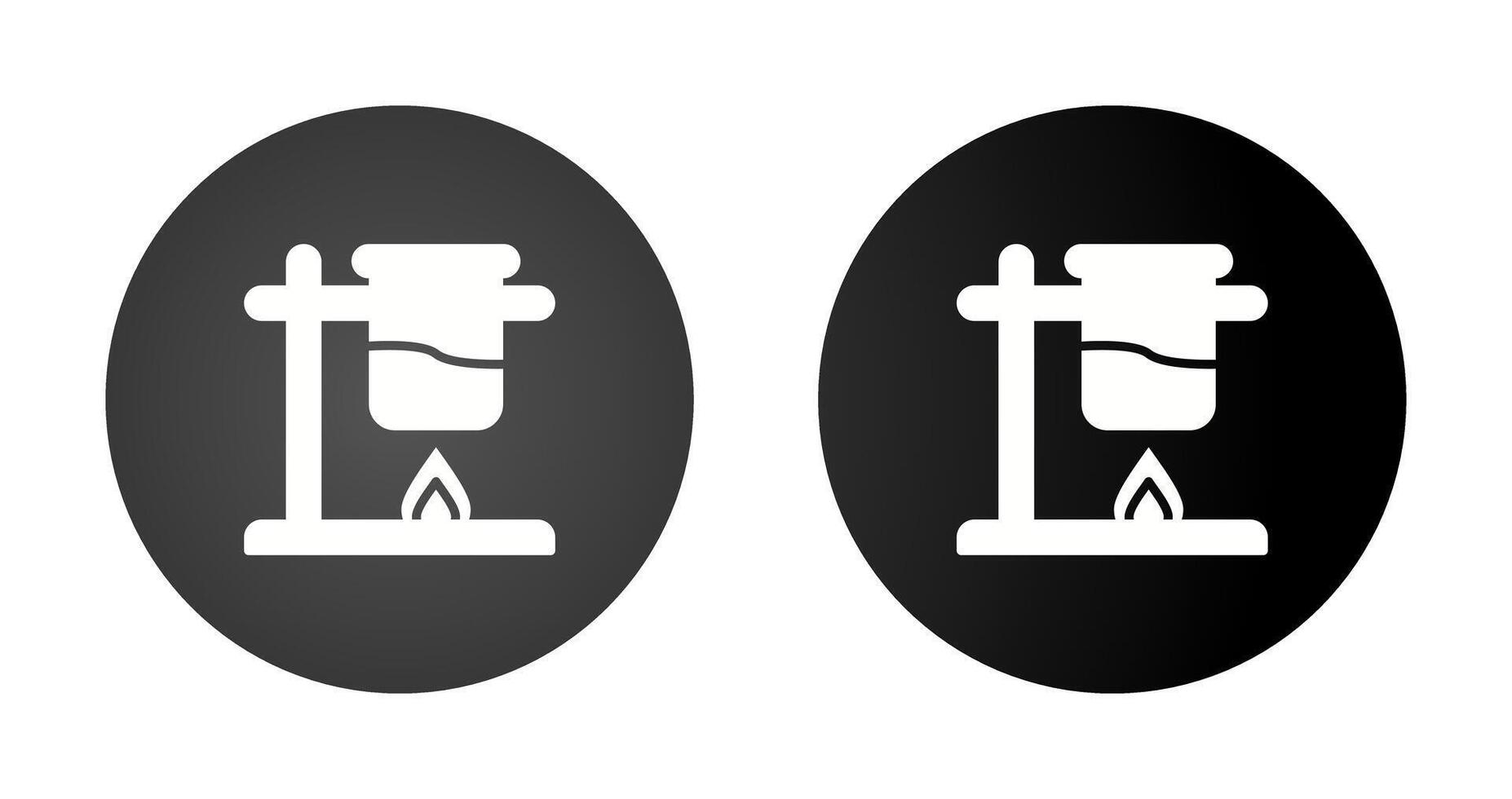 Bunsen Burner Vector Icon