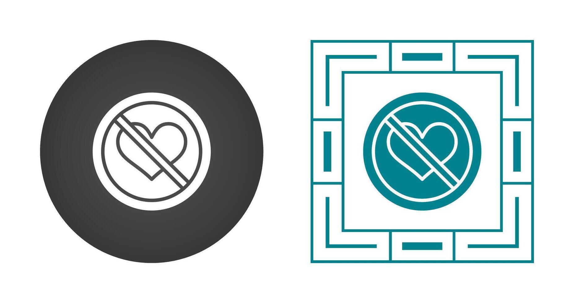 Restricted Vector Icon