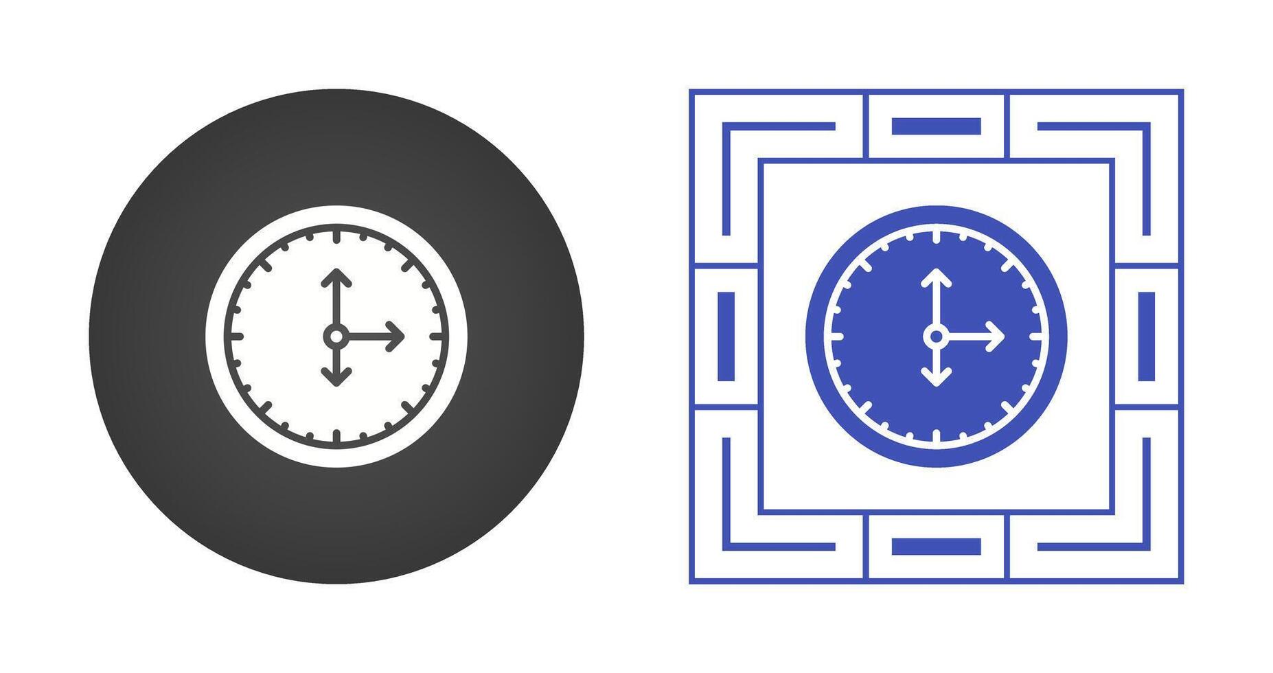 Clock Vector Icon