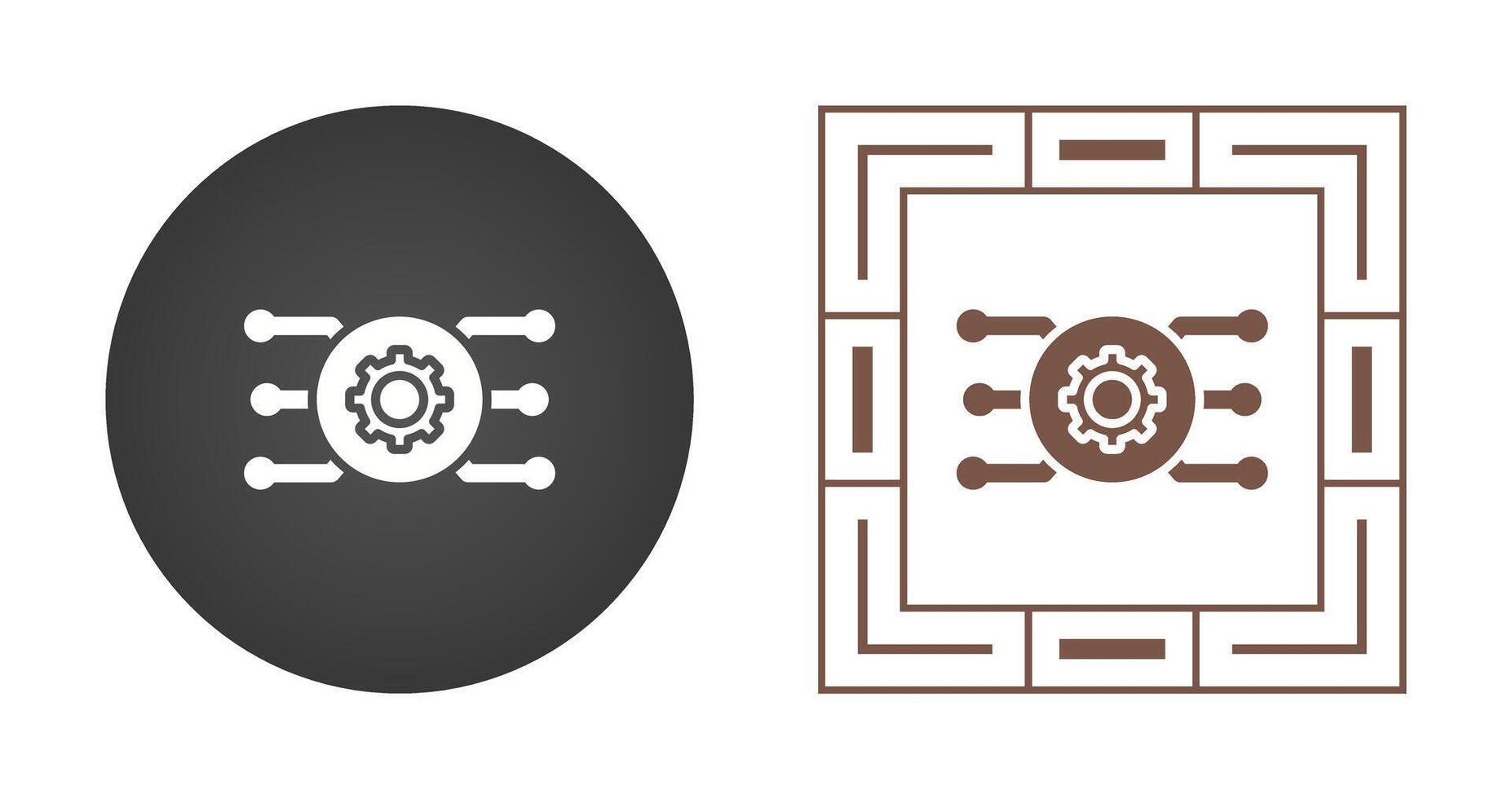 Network Configuration Vector Icon