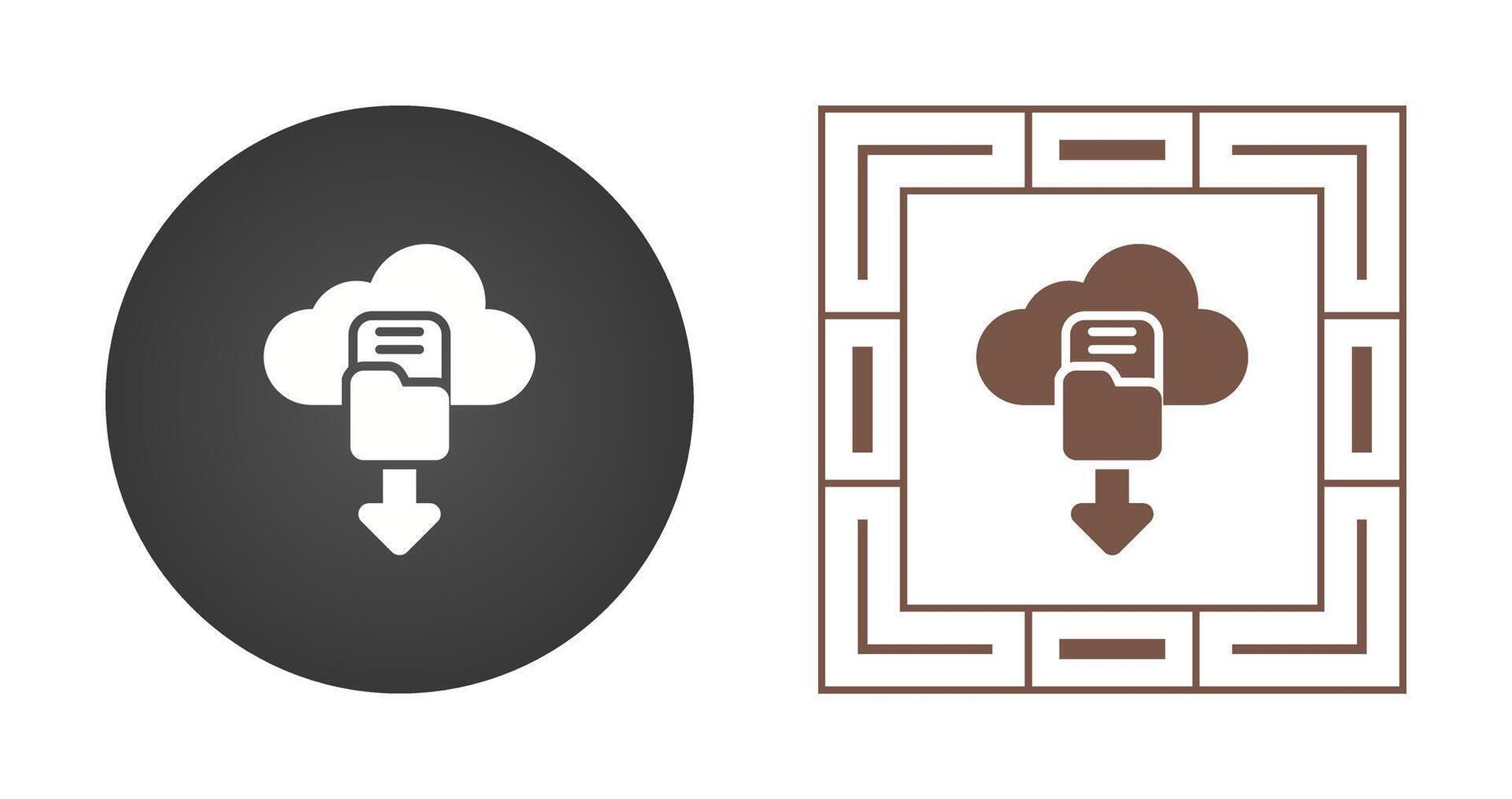 Cloud Security Auditing Vector Icon