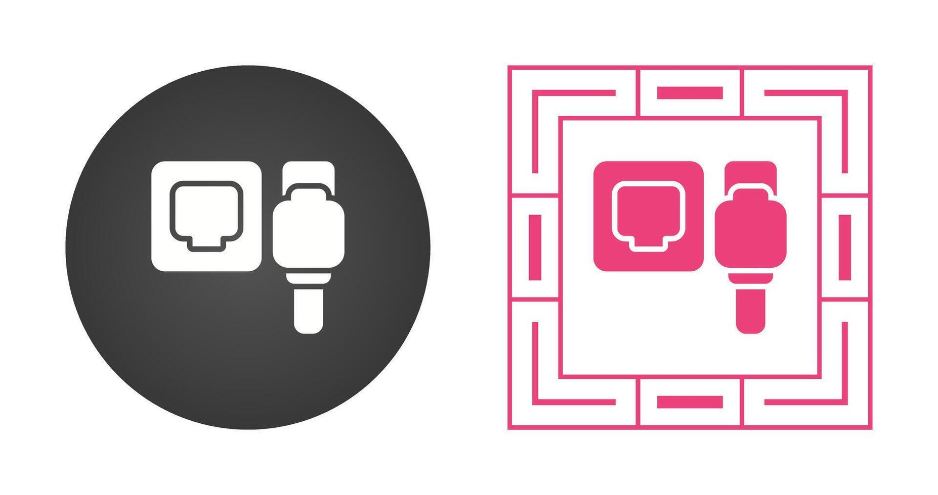 Ethernet Vector Icon