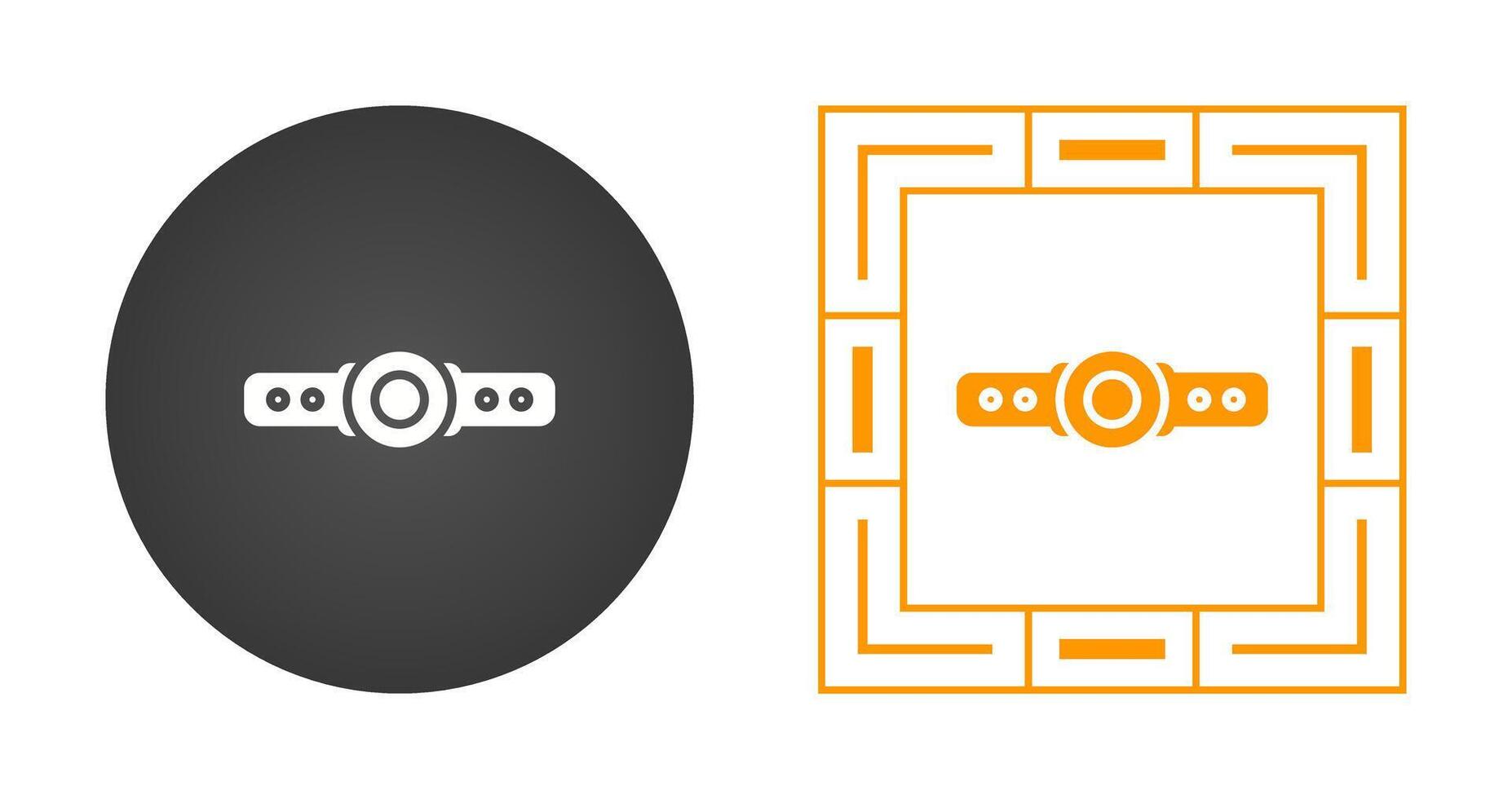 Headlamp Vector Icon