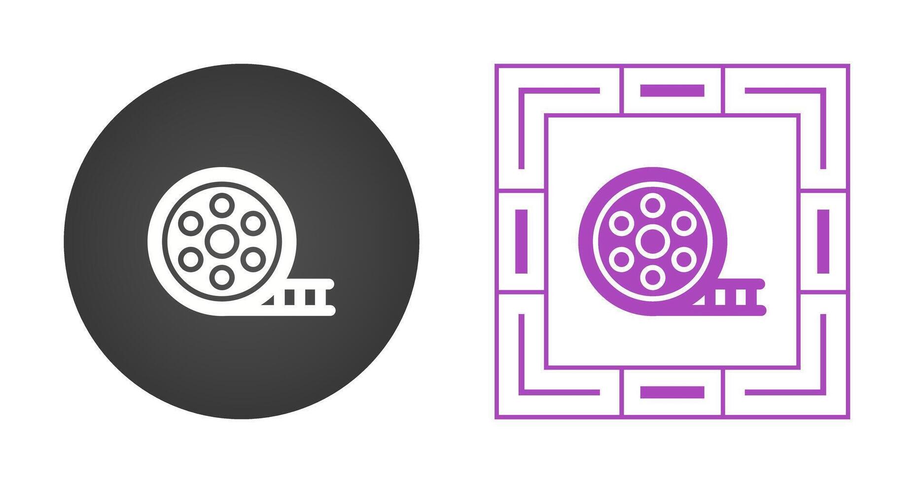 Movie Reel Vector Icon