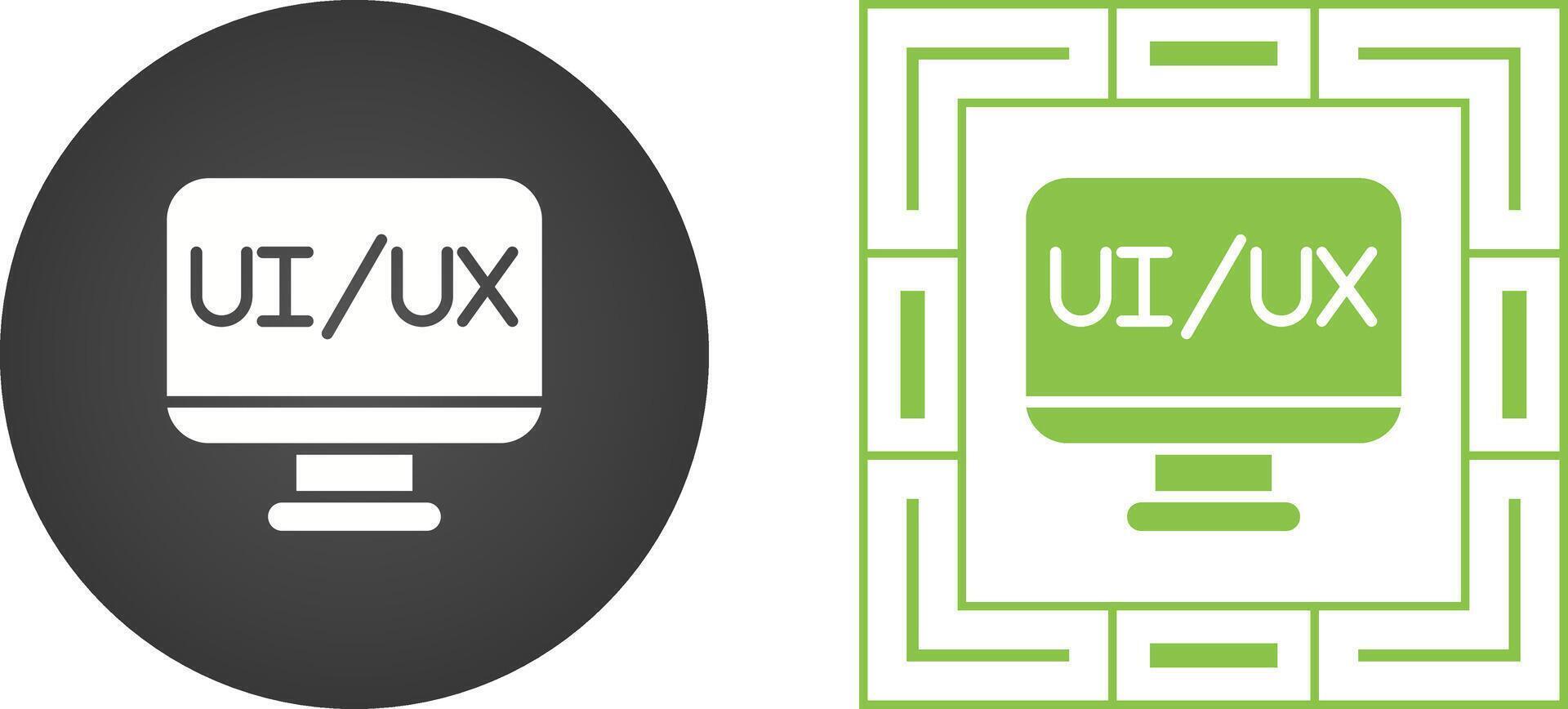 ux ui vector icono