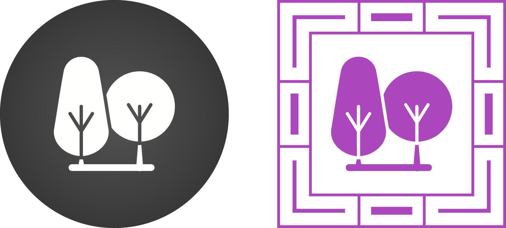 Trees Vector Icon