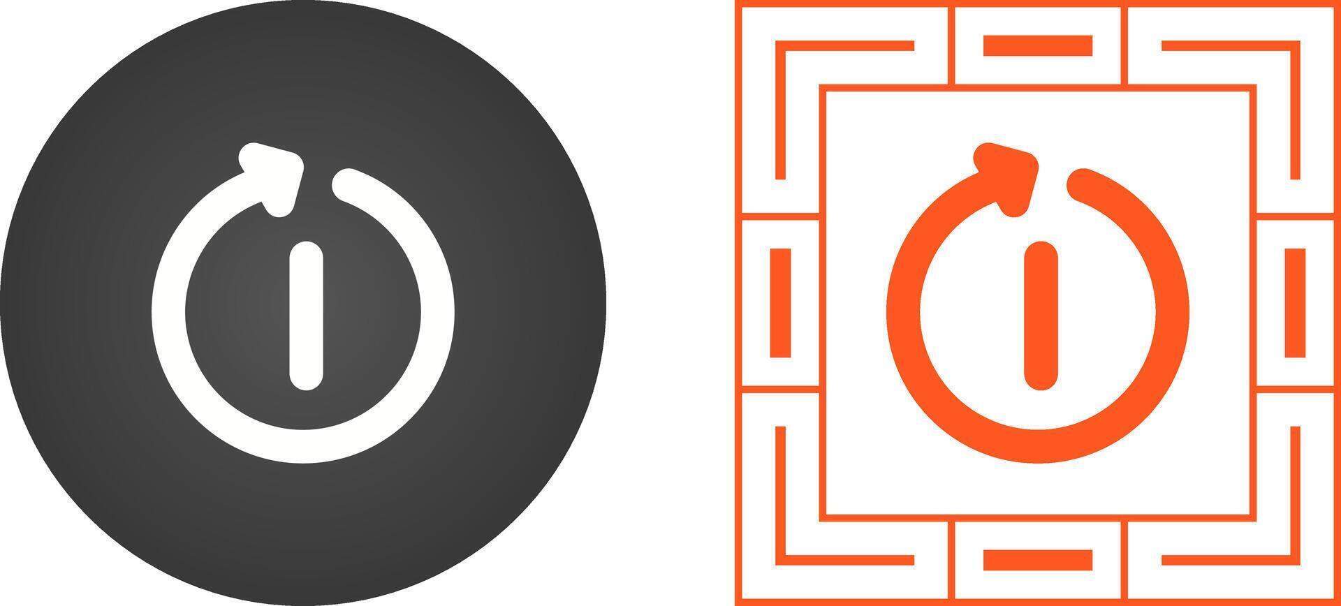 Restart Vector Icon