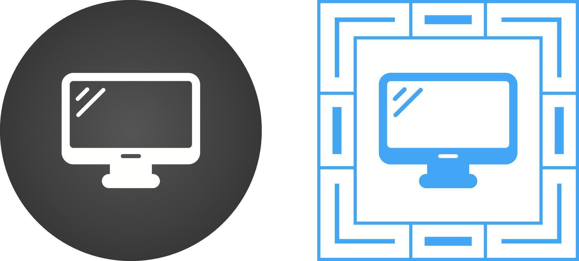 Monitor Vector Icon