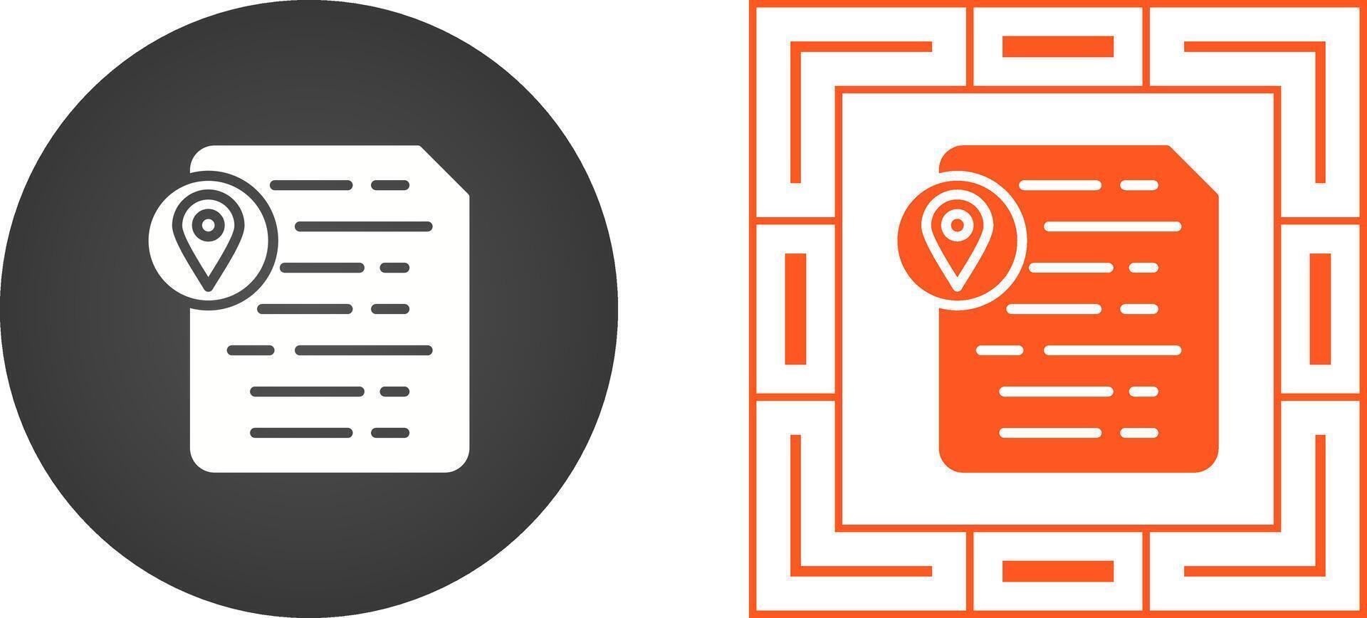 Document Insert Placeholde Vector Icon