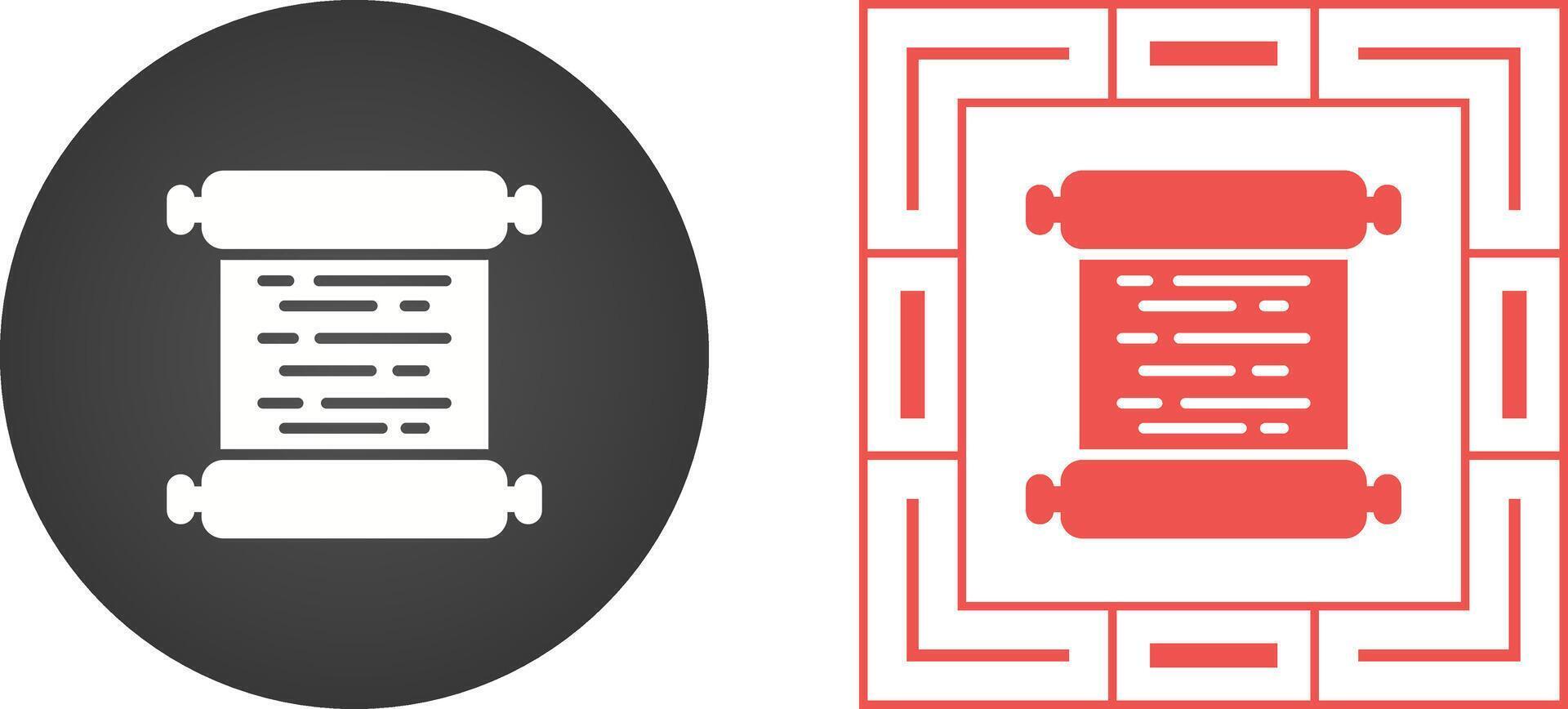 Scroll Vector Icon
