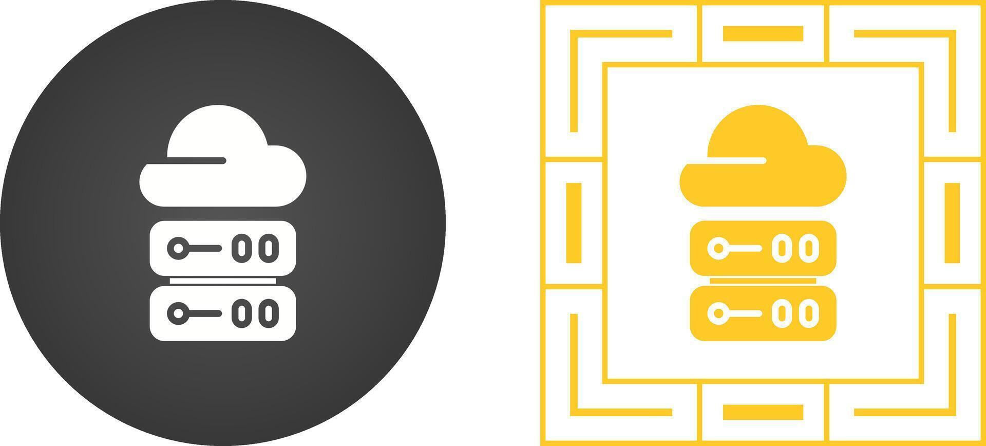 Cloud Computing Vector Icon