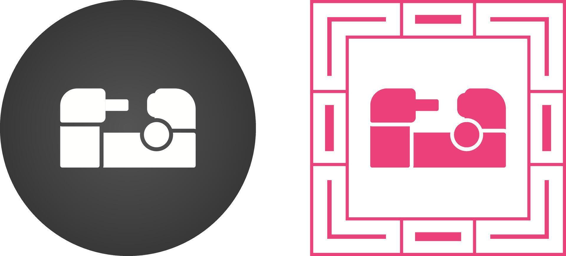 Lathe Vector Icon