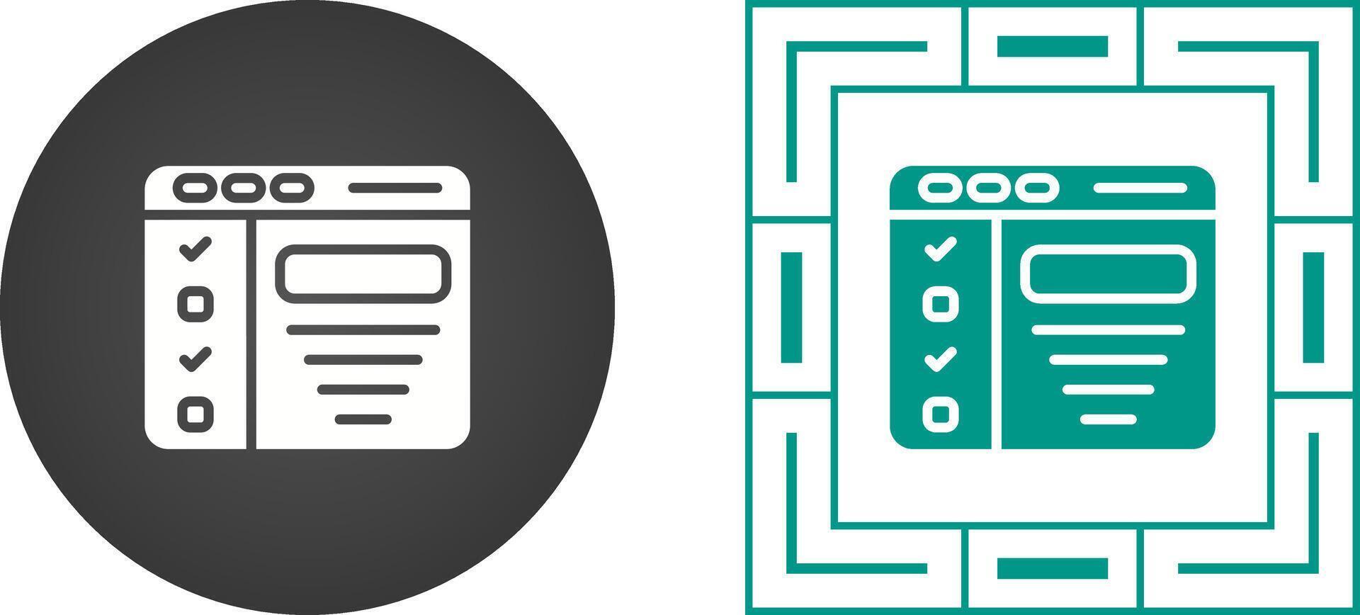 Design Brief Vector Icon