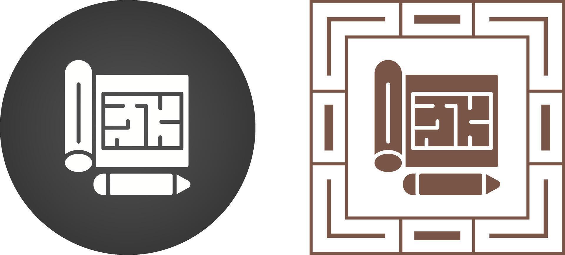Blueprint Vector Icon