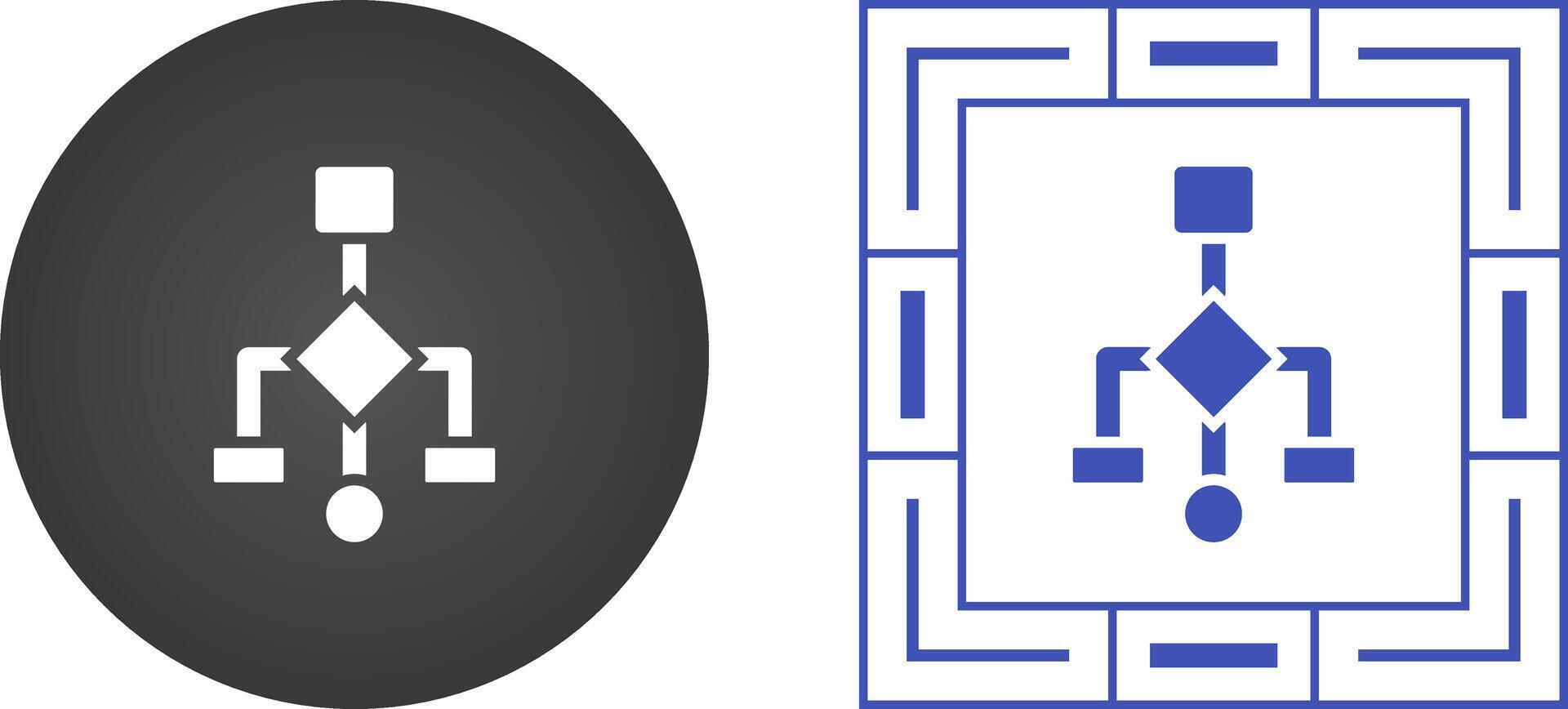 Affinity Diagram Vector Icon