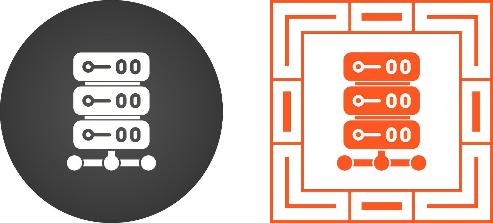 icono de vector de base de datos