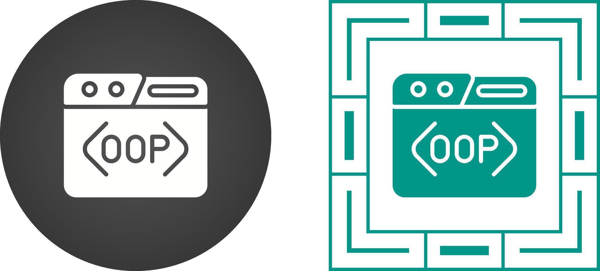 OOP Vector Icon