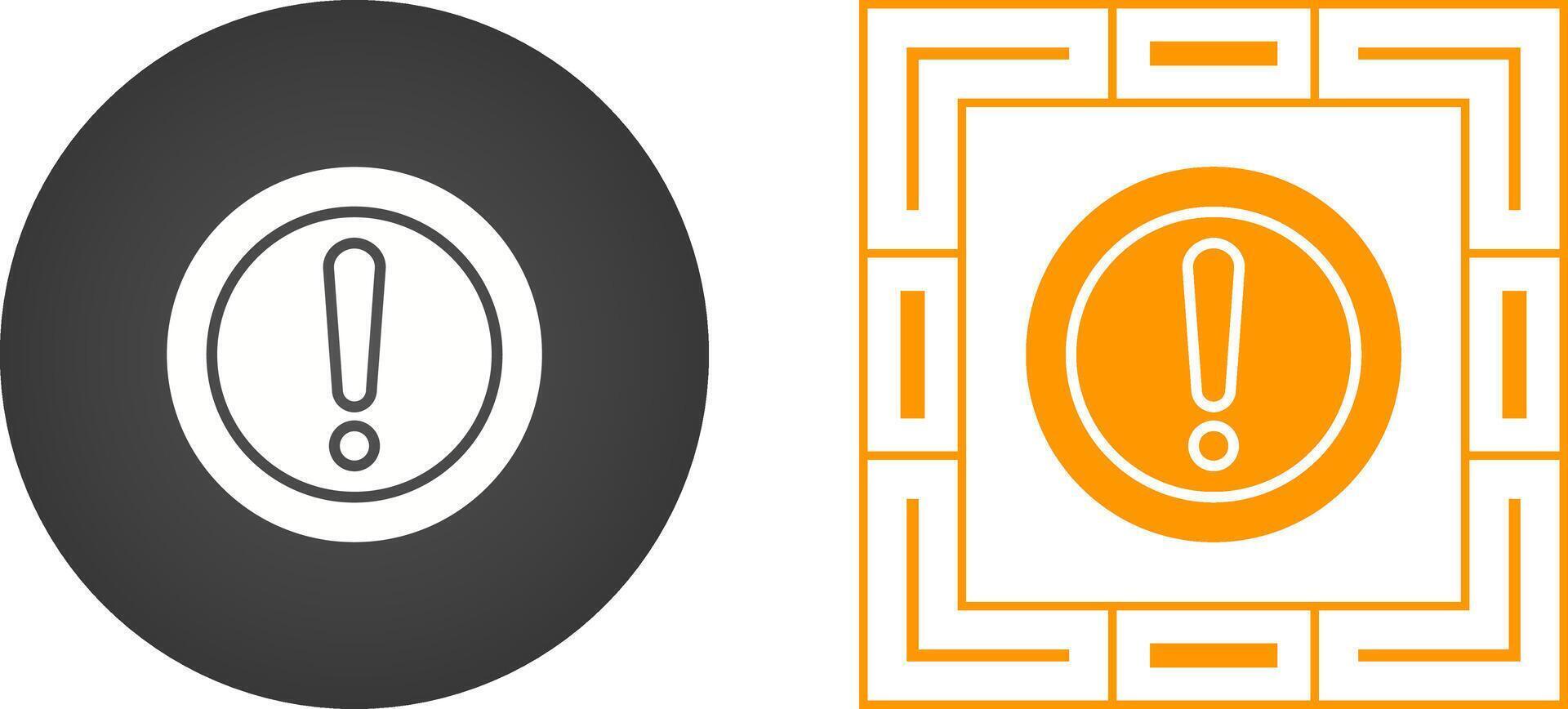 Exclamation Vector Icon