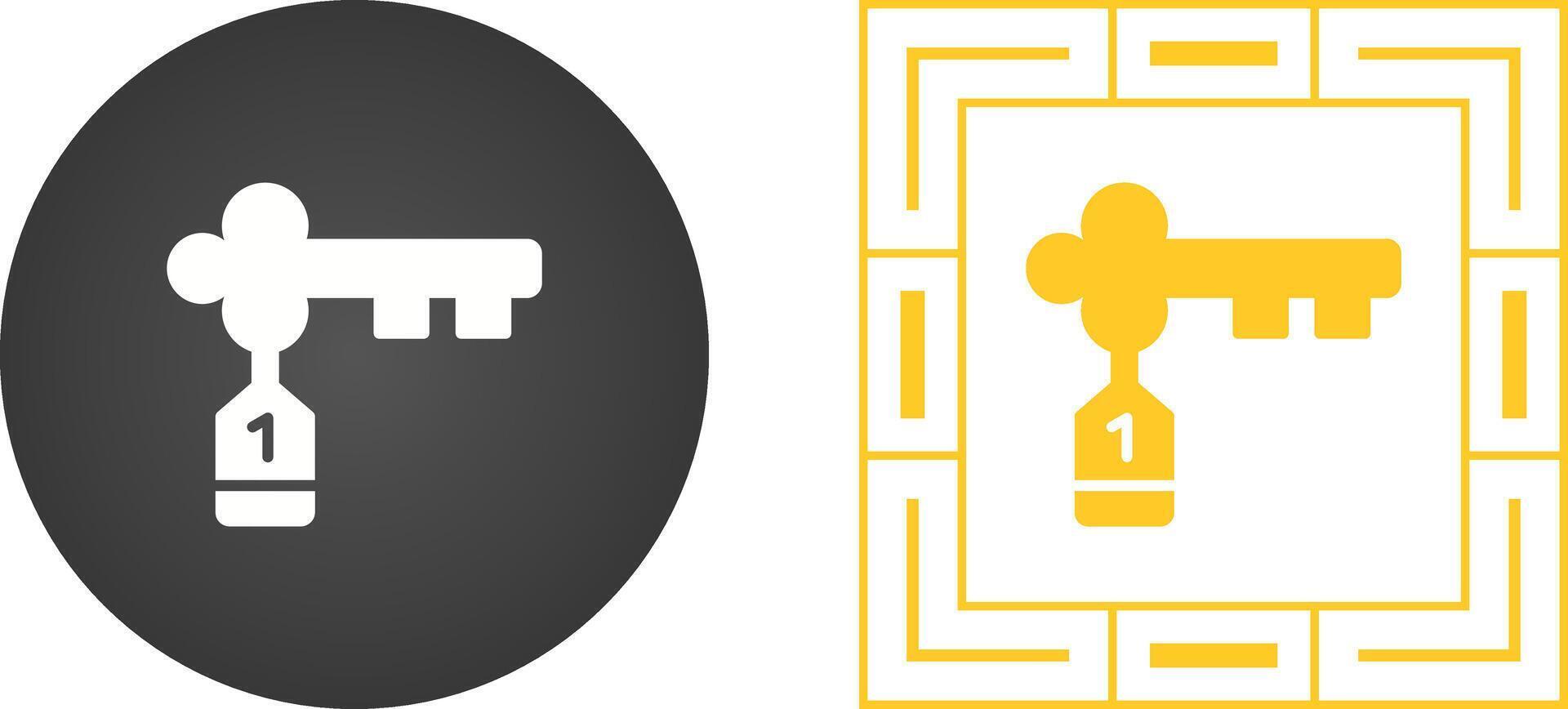 Door Key Vector Icon