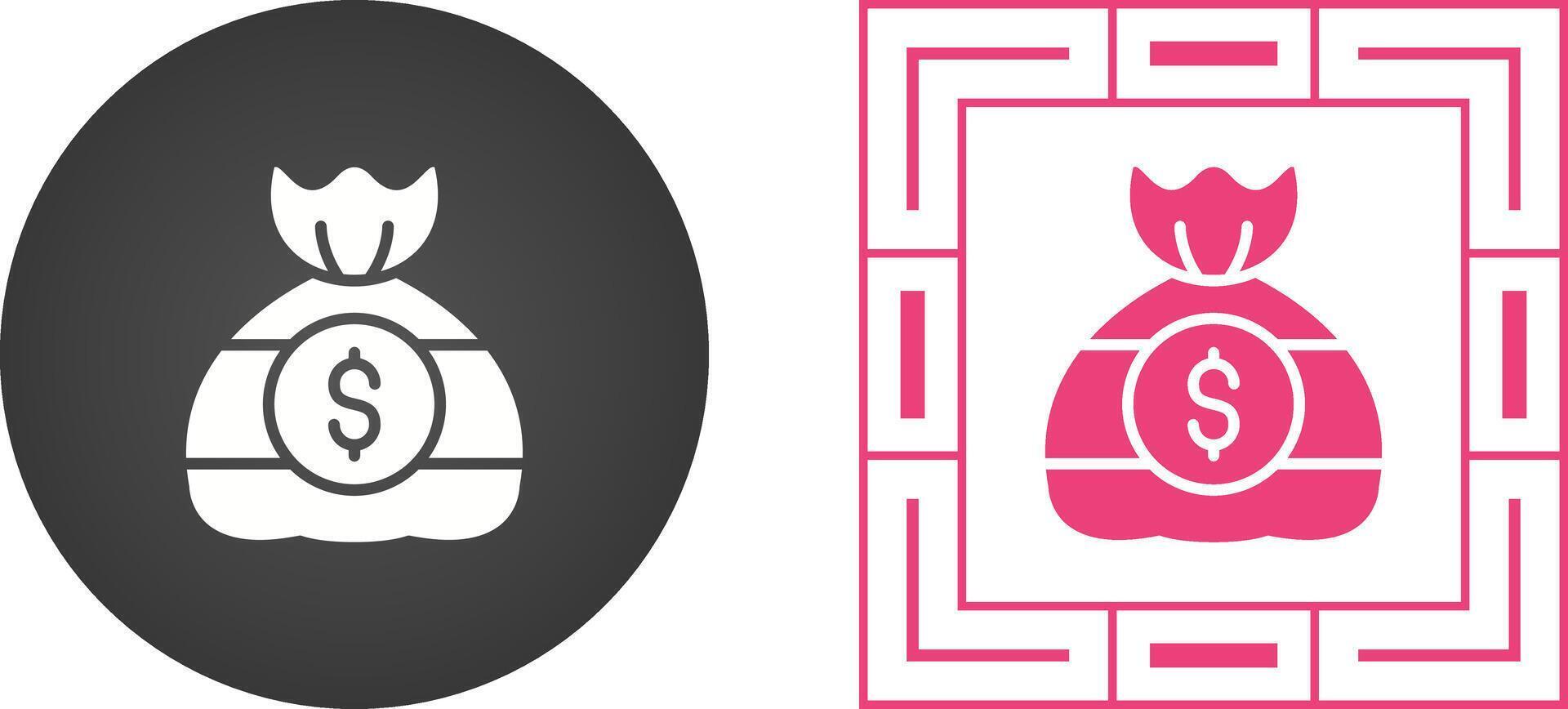 Money Bag Vector Icon