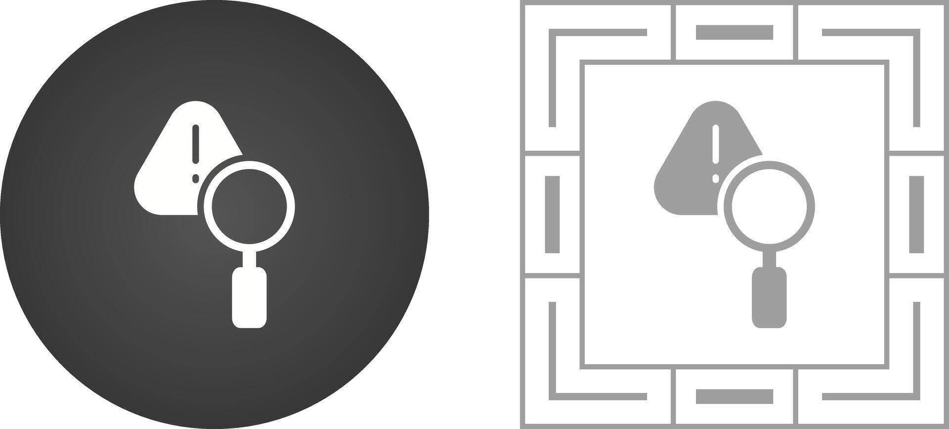 Investigation Vector Icon