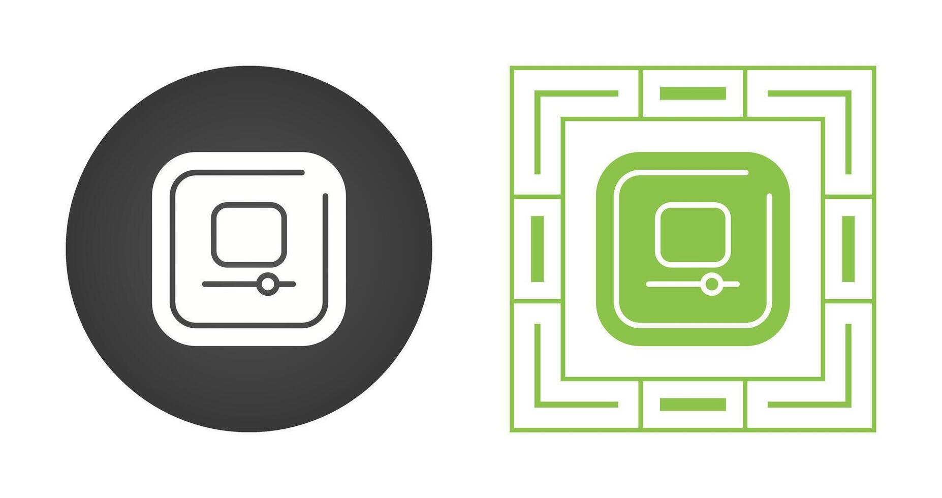 Video Stop Square Vector Icon