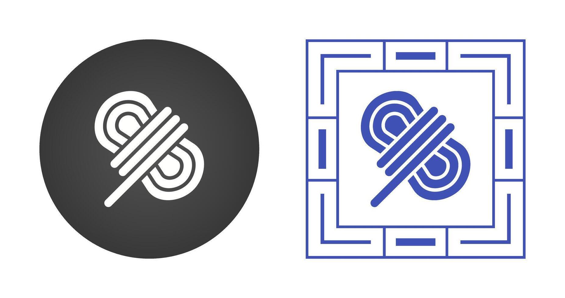 Cable Ties Vector Icon